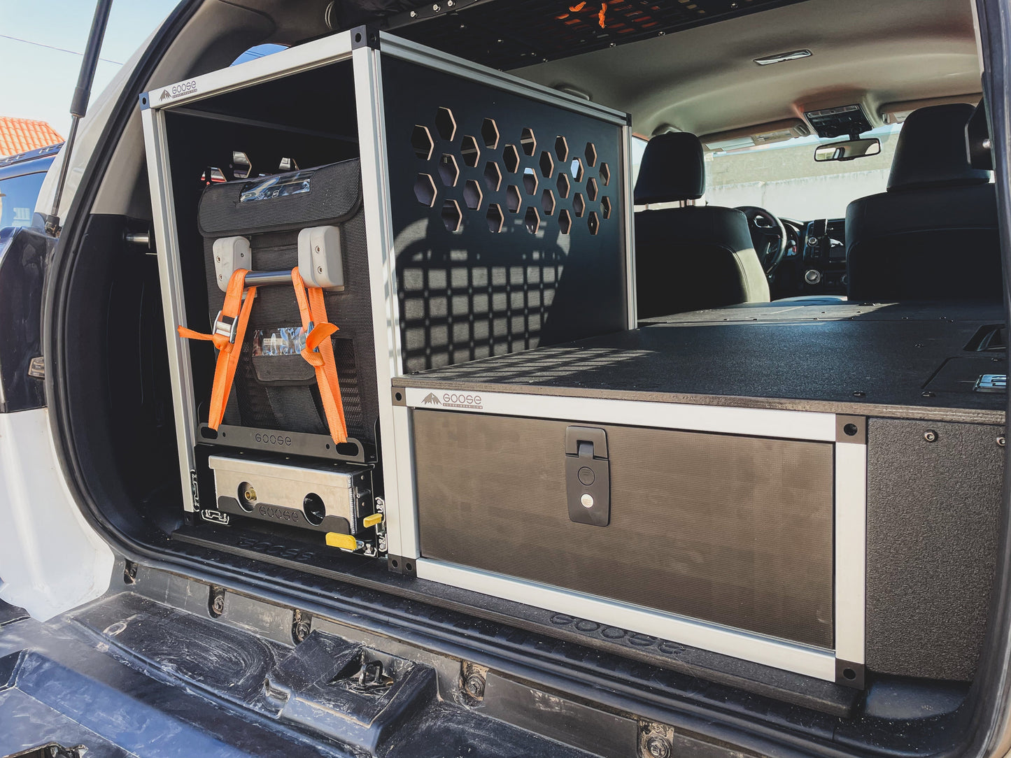 Goose Gear Toyota 4Runner 2010-Present 5th Gen. - Single Drawer Module with Fitted Top Plate - 22-3/16"W x 10"H x 36"D