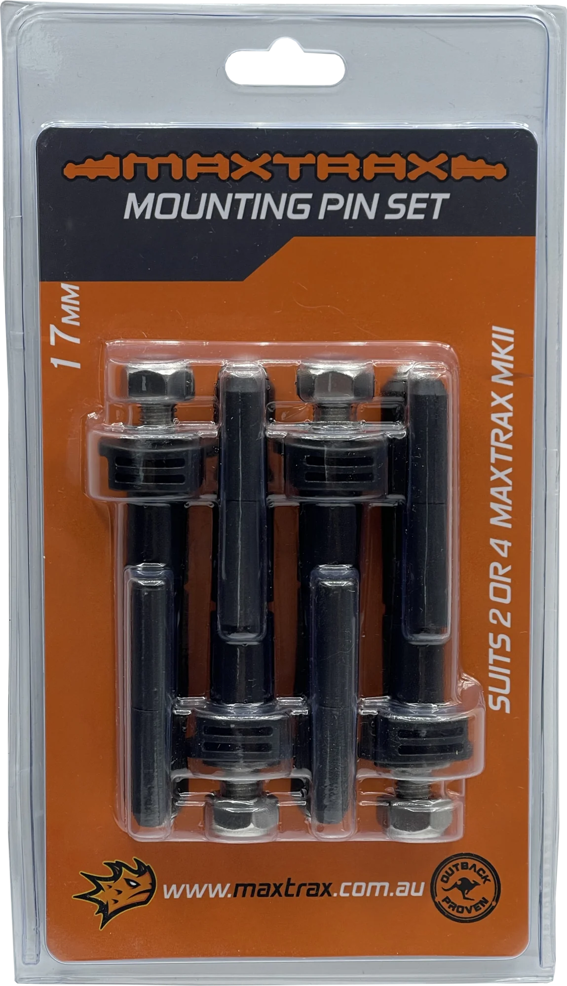 MAXTRAX MKII 40mm Mounting Pins