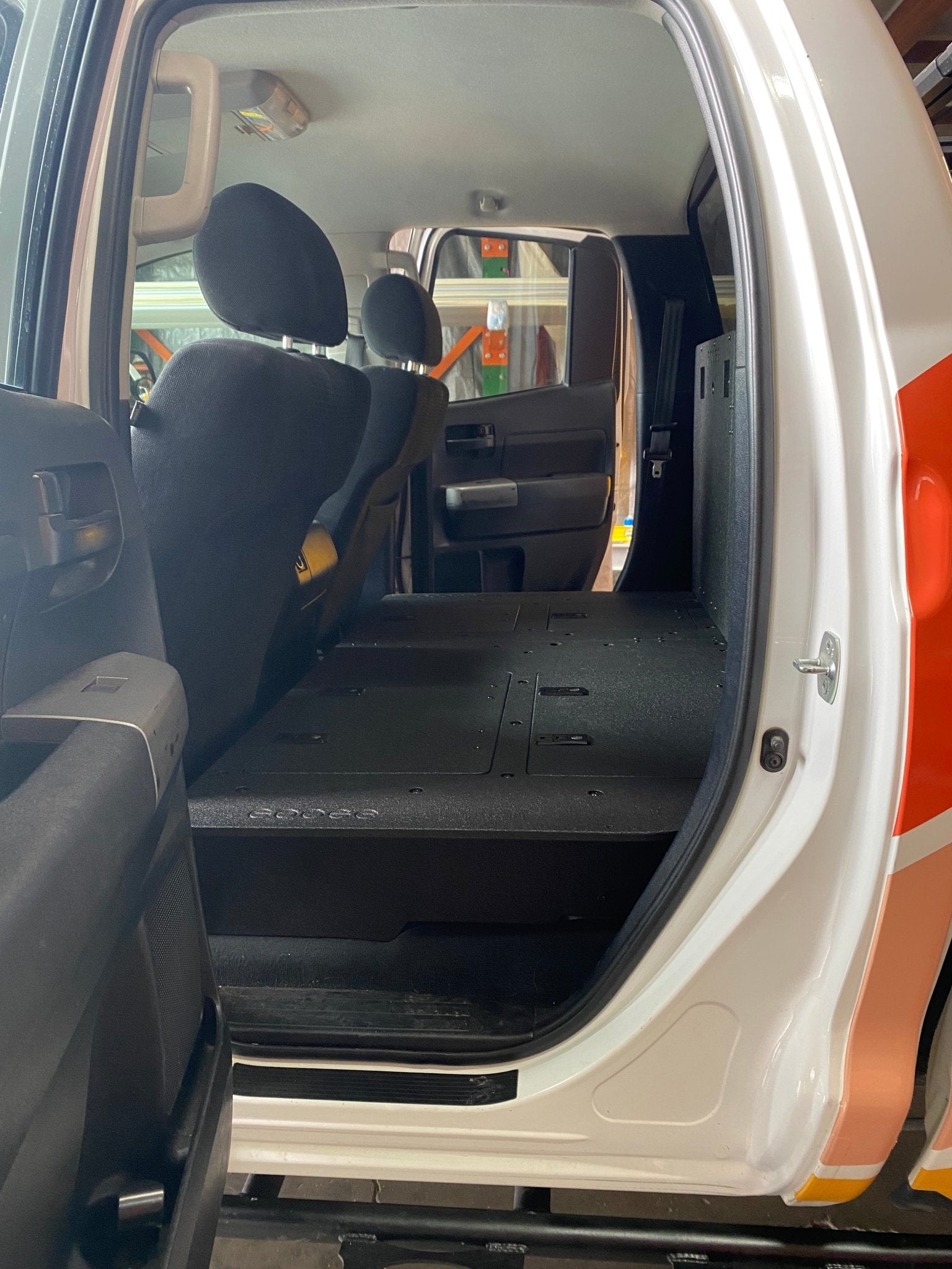 Toyota Tundra Crewmax Tundra Back Seat Bed Gen Tundra Seat Delete