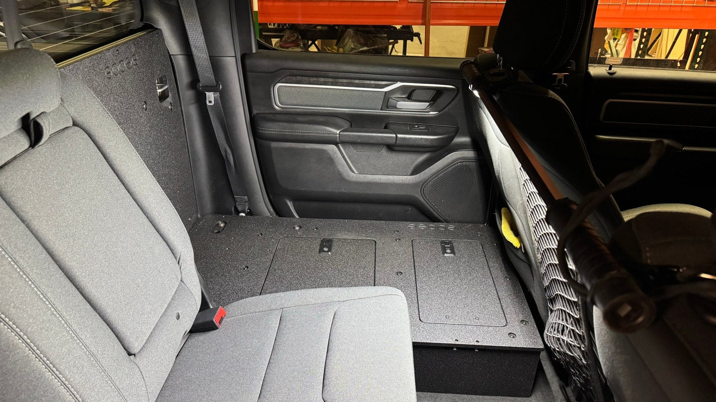 Goose Gear RAM - 1500 - 2019 - Present - 5th Gen. - Crew Cab - Explore Series - Second Row Seat Delete Plate System