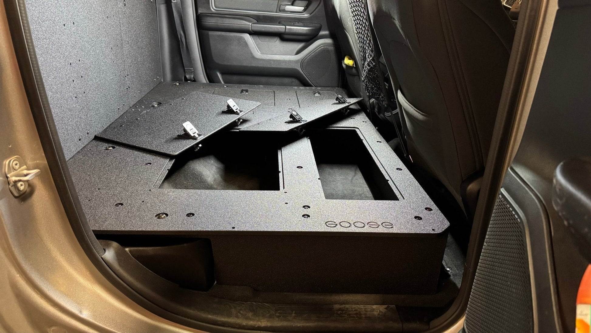 Goose Gear RAM - 1500 - 2019 - Present - 5th Gen. - Crew Cab - Explore Series - Second Row Seat Delete Plate System