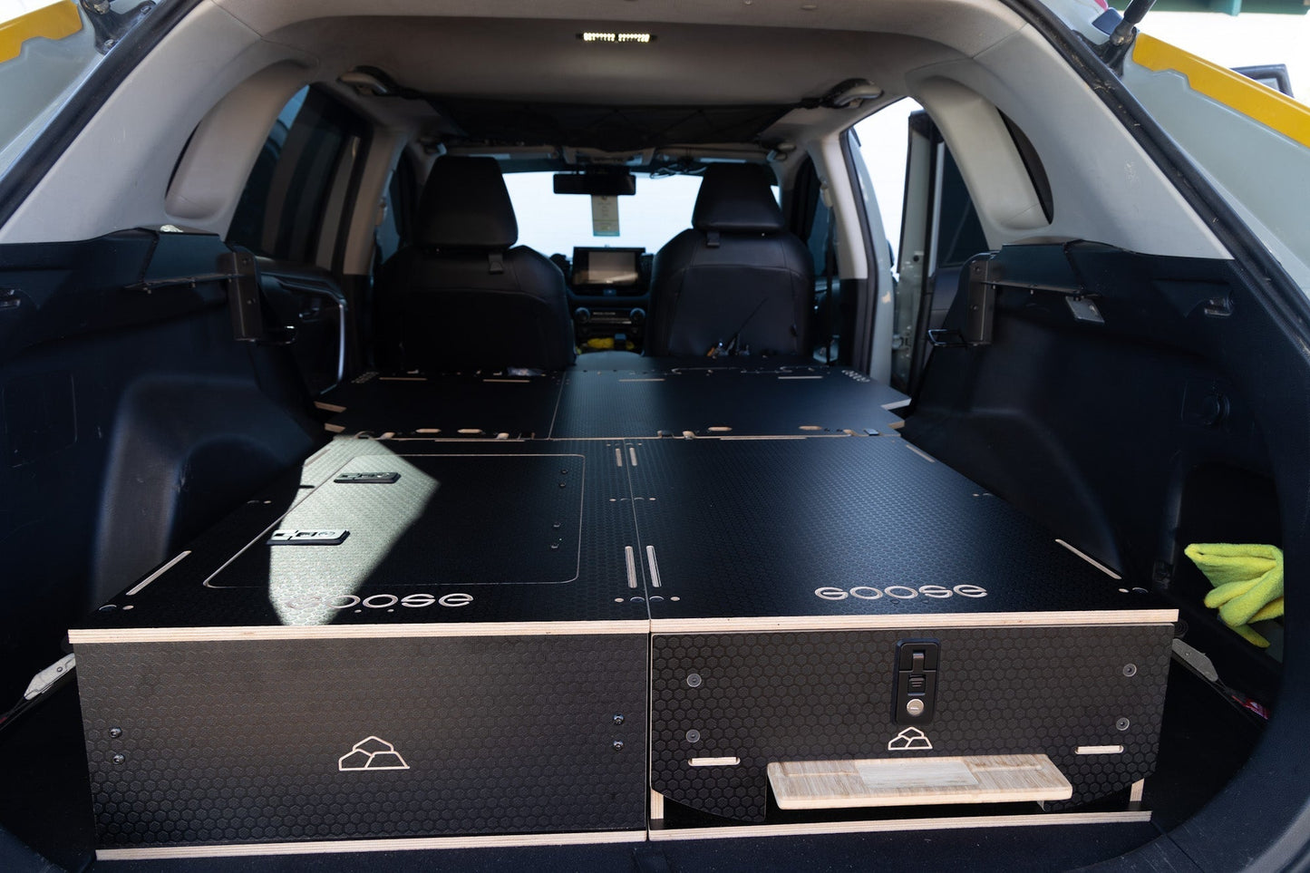 Rav 4 Rear Storage Rack System Goose Gear Sleep and Storage Package - Toyota RAV4 Drawers 2019-Present ...