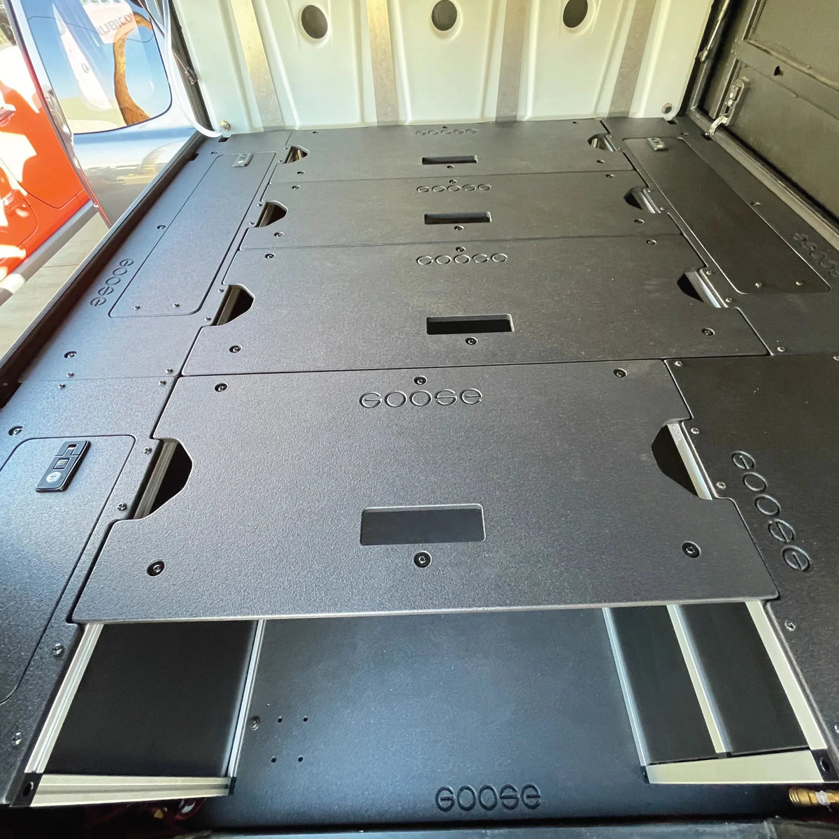Portable Utility Module Goose Gear Alu-Cab Canopy Camper - Sleep Deck Panel - Utility Module to ...