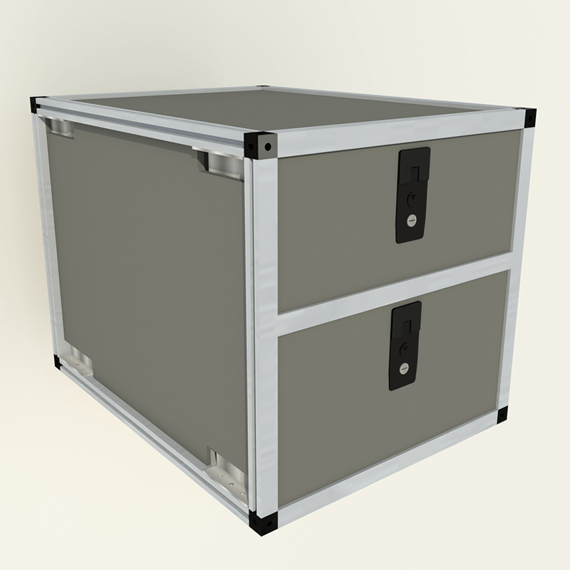 Goose Gear Double Drawer Module - 19 3/16" Wide x 30" Depth