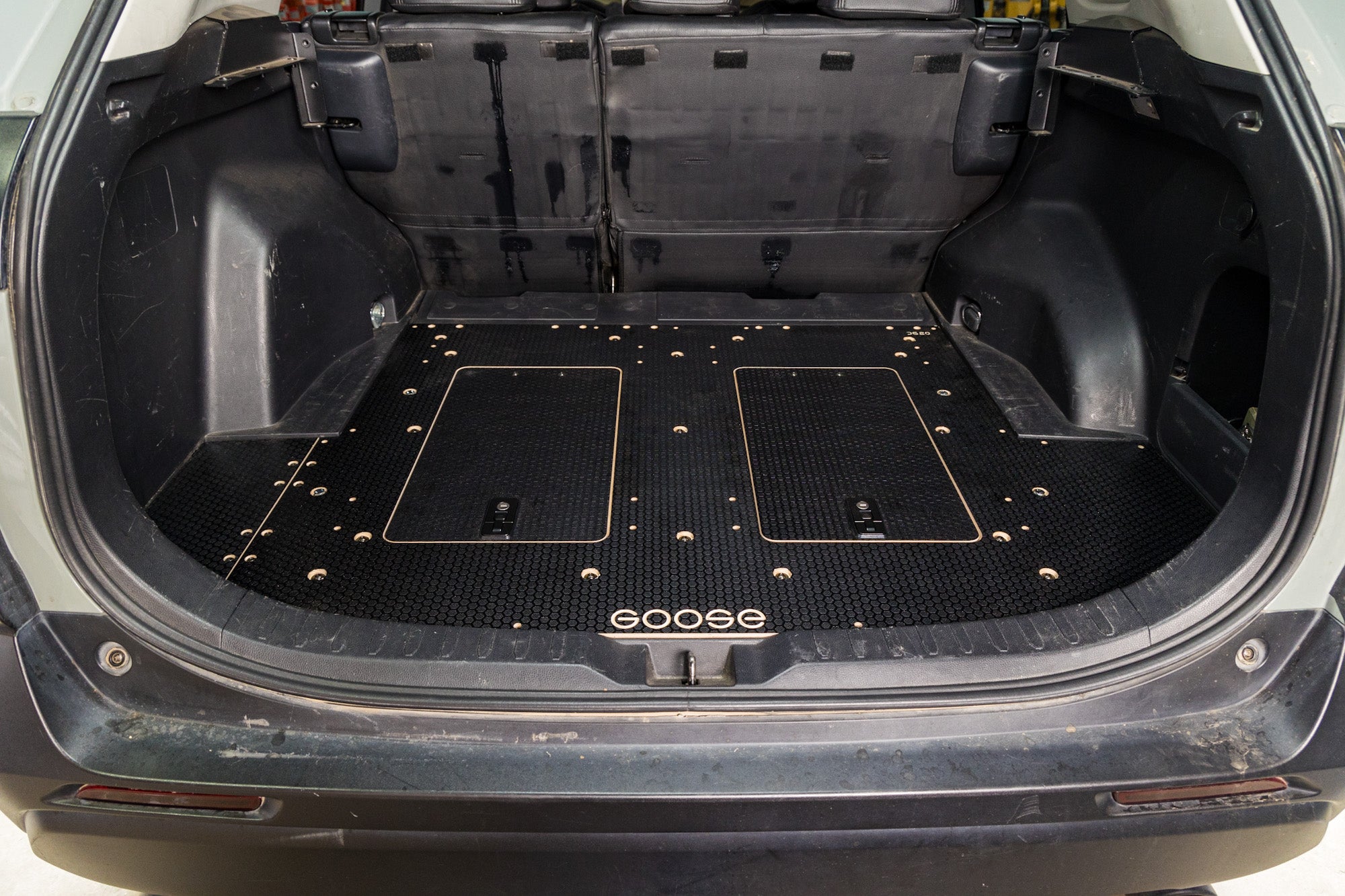 Car Plate Rav Goose Gear Toyota Rav4 2019-Present 5th Gen. - Rear Cargo Plate System ...